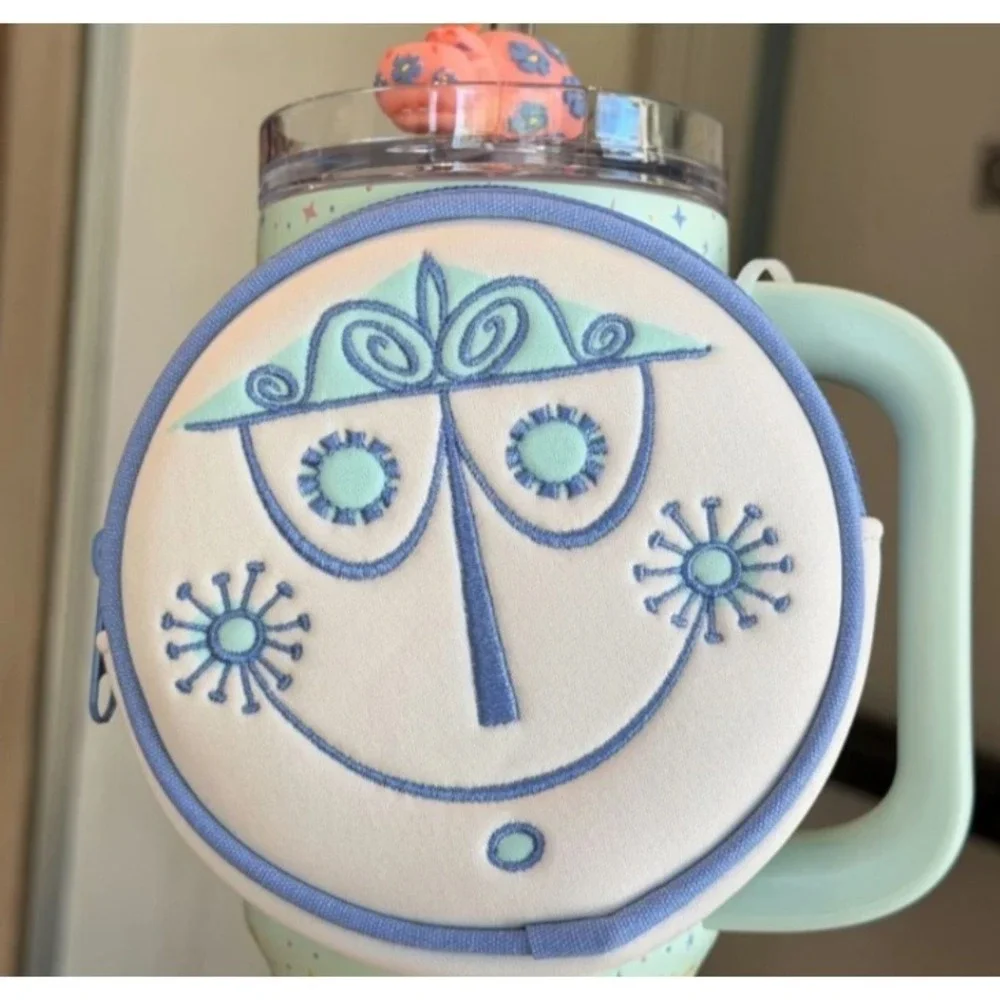 Disney Parks 2026 It's A Small World Ride Tumbler Straw Bag Happiest Cruise